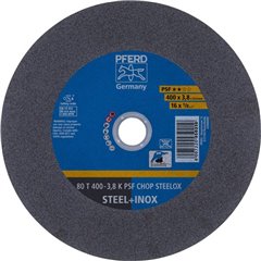 PSF CHOP STEELOX Disco di taglio dritto 400 mm 5 pz. Acciaio inox, Acciaio