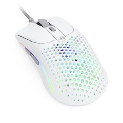 Model O 2 Mouse da gioco USB Ottico Bianco 6 Tasti 26000 dpi