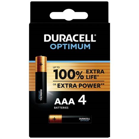 Optimum Batteria Ministilo (AAA) Alcalina/manganese 1.5 V 4 pz.