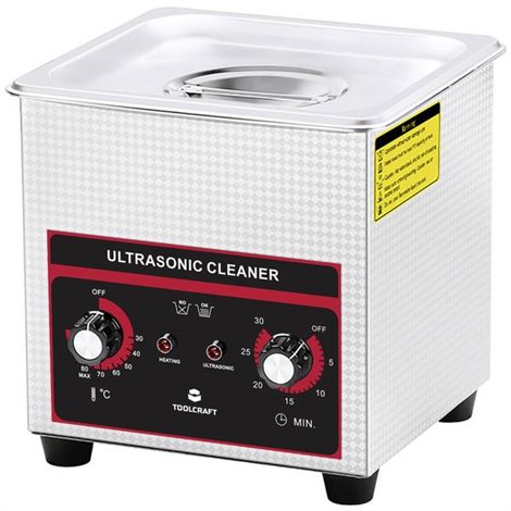USC-130 Lavatrice ad ultrasuoni Gioielli, Forniture per ufficio, laboratorio 160 W 1.3 l con riscaldamento,