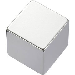 Magnete permanente a forma di cubo N45 1.37 T temperatura limite (max.): 80°C Tru Components