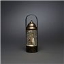 Lanterna a LED Lanterna ad acqua in stile Charles Dickens Bianco caldo LED (monocolore) Ottone