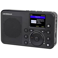 IR 200-21 Radio Internet Pocket Internet Bluetooth, SD, WLAN, Internetradio ricaricabile Nero