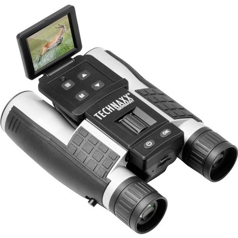 Binocolo con fotocamera digitale TX-142 12x 25 mm Binoculare Nero / Argento
