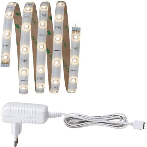 YourLED Kit completo striscia LED con spina 12 V 1.5 m Bianco caldo 1 pz.