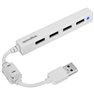 Snappy Slim 4 Porte Hub USB 2.0 Bianco