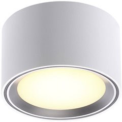 Fallon Lampada a LED LED (monocolore) LED a montaggio fisso 5.5 W Bianco caldo Bianco, Acciaio inox