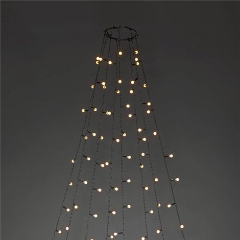 Mantello di luci LED per albero Interno/esterno ERP: F (A - G) rete elettrica Numero di lampadine