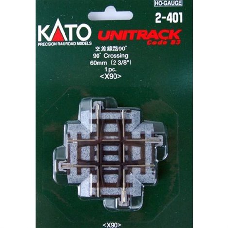 H0 Kato Unitrack Incrocio 1 pz.