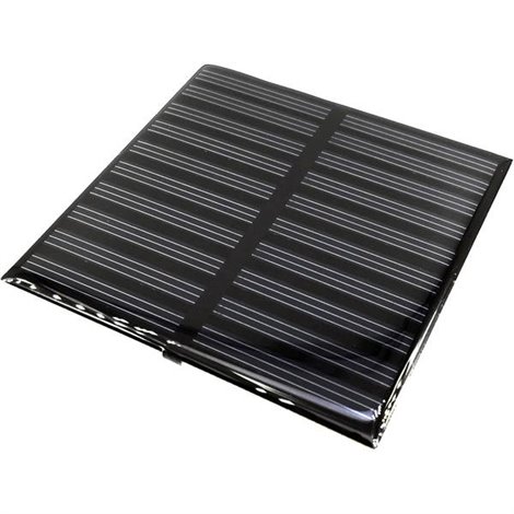 Cella solare POLY-PVZ-8080-5V 5 V/DC, 0,12 A, 1 pz. (L x P x A) 80 x 80 x 2,9 mm