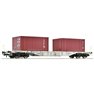 Vagone per il trasporto di container H0 della AAE