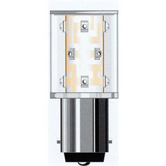 Luce di segnalazione a LED Bianco BA15d 240 V/AC 6600 mlm