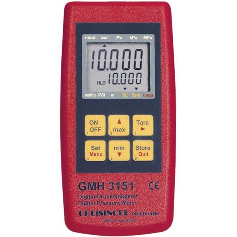 GMH 3151 Manometro Pressione dellaria 0.0025 - 0.6 bar