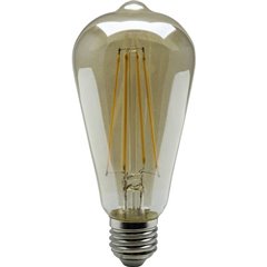 LED (monocolore) E27 Forma cilindrica 4 W = 35 W Bianco caldo (Ø x L) 64 mm x 144 mm non dimmerabile 1