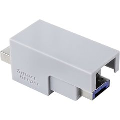 Chiusura cavo USB Argento, Blu Lucchetto a chiave Senza chiavi RF-4695232
