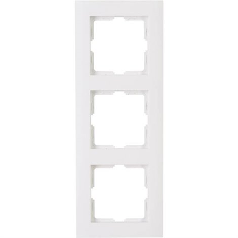 3 scomparti Placca di copertura Presa di corrente ATHENIS Bianco puro (RAL 9010)
