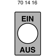 Cartellino di siglatura Alluminio (L x A) 16 mm x 28 mm 1 pz.