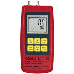 GMH 3181-07 Manometro Pressione dellaria, Gas non aggressivi, Gas corrosivi -0.01 - 0.350 bar