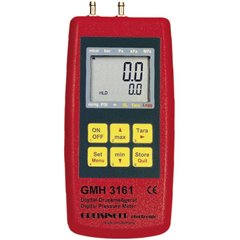 GMH 3161-07 Manometro Pressione dellaria, Gas non aggressivi, Gas corrosivi -0.01 - 0.350 bar