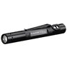 P2R Work Lampada a forma di penna Penlight a batteria ricaricabile LED (monocolore) 124 mm Nero
