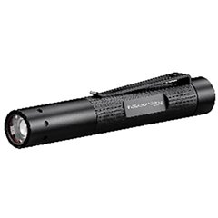 P2R Core Lampada a forma di penna Penlight a batteria ricaricabile LED (monocolore) 108 mm Nero