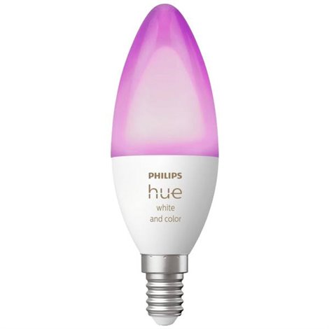 Hue Lampadina LED ERP: G (A - G) White & Color Ambiance E14 5.3 W Bianco caldo, Bianco neutro,