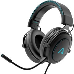Heroes General1 Gaming Cuffie Over Ear via cavo Stereo Nero headset con microfono, regolazione del volume