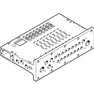 CDIC00007-CON Contenitore da tavolo 400 x 300 x 130 Alluminio Antracite 1 pz.