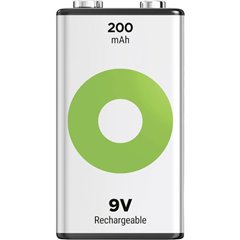ReCyko Batteria ricaricabile da 9 V NiMH 200 mAh 8.4 V 1 pz.