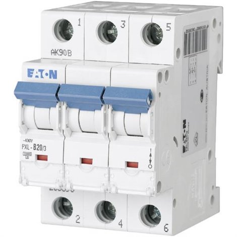 PXL-D20/3 Interruttore magnetotermico 3 poli 20 A 400 V/AC