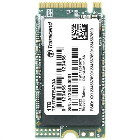 MTE470A 1 TB M.2 PCIe NVMe SSD 2242 PCIe NVMe 3.0 x4 #####Industrial