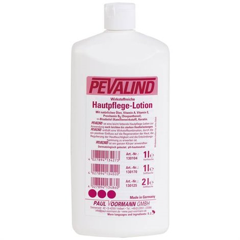 Pevalind Hand Emulsion 1000 ml Crema per la cura della pelle 1000 ml