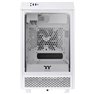 Mini-Tower PC Case Bianco compatibile LCS, finestra laterale, adatto per raffreddamento ad