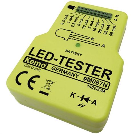 Tester LED Componente sfuso 9 V/DC