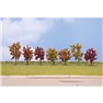 Kit alberi alberi di autunno 80 fino a 100 mm Autunno 7 pz.