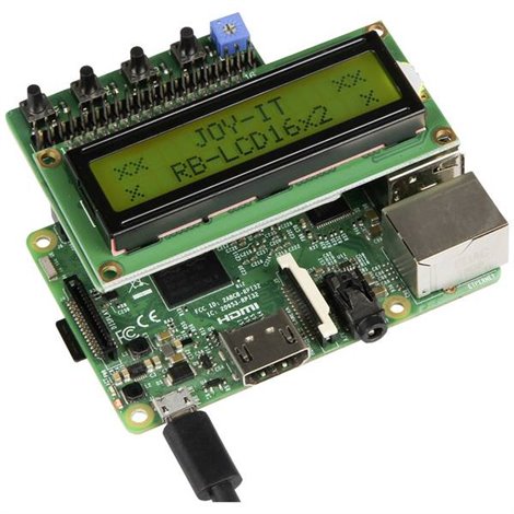 Modulo display 5.6 cm (2.22 pollici) 16 x 2 Pixel Adatto per (kit di sviluppo): Raspberry Pi