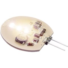 Lampadina di ricambio LED G4 LED (monocolore) 12 V, 24 V (Ø x A) 30 mm x 4 mm