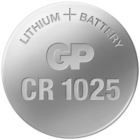 Batteria a bottone CR 1025 3 V 1 pz. Litio GPCR1025E-2U1