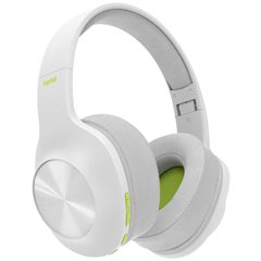 Spirit Calypso HiFi Cuffie Over Ear Bluetooth Stereo Bianco pieghevole, headset con microfono, regolazione del