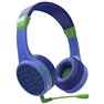 Teens Guard Bambini Cuffie On Ear Bluetooth Stereo Blu headset con microfono, regolazione del volume
