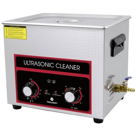 USC-1000 Lavatrice ad ultrasuoni laboratorio, Gioielli, Forniture per ufficio 440 W 10 l con riscaldamento,