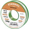 HS10-Fair Stagno per saldatura Bobina Sn99,3Cu0,7 ROM1 100 g 0.5 mm