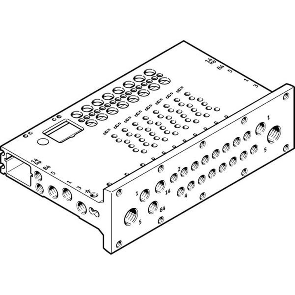 URail Componente per sistema su binario ad alta tensione Alimentatore intermedio Bianco