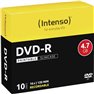 DVD-R vergine 4.7 GB 10 pz. Slim case stampabile