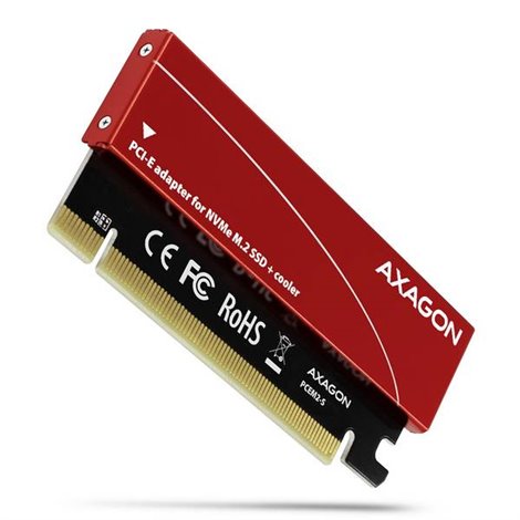 PCIe-3.0-x16-Adapter Dissipatore per hard disk