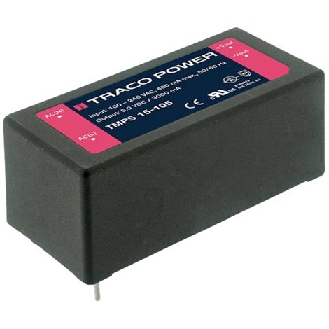 Alimentatore da circuito stampato AC / DC 0.6 A 15 W 24 V/DC 10 pz.