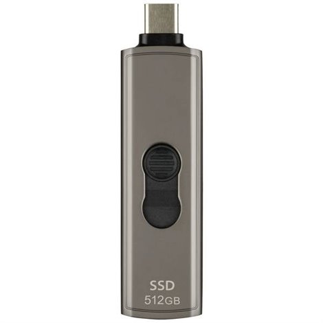 ESD330C 512 GB SSD esterno USB-C® 10Gbps Grigio-marrone