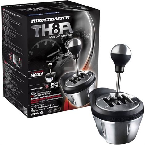 TH8A Shifter Add-On Cambio PC, PlayStation 3, PlayStation 4, PlayStation 5, Xbox One, Xbox Serie X, Xbox
