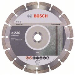Standard for Concrete 230 x 22,23 Disco diamantato Diametro 230 mm Ø foro 22.23 mm