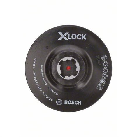Bosch X-LOCK piastra con supporto a strappo 125 mm